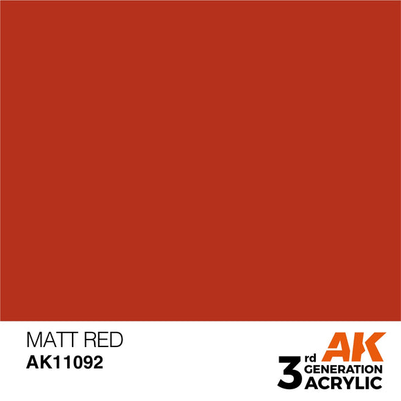 AK-Interactive AK11092 Matt Red