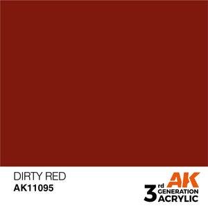 AK-Interactive AK11095 Dirty Red