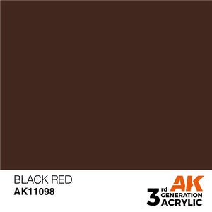 AK-Interactive AK11098 Black Red