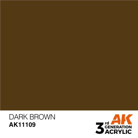 AK-Interactive AK11109 Dark Brown