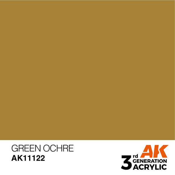 AK-Interactive AK11122 Green Ocher