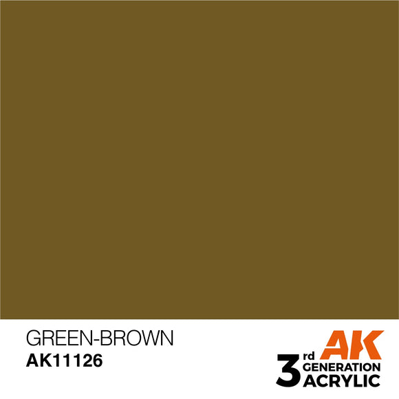 AK-Interactive AK11126 Green-Brown