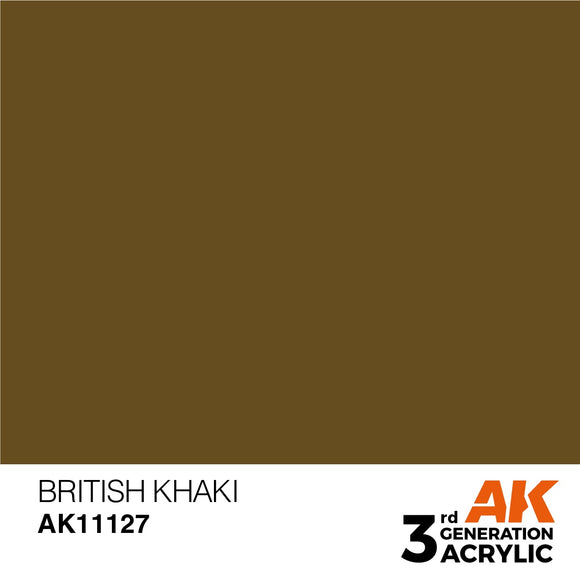 AK-Interactive AK11127 British Khaki