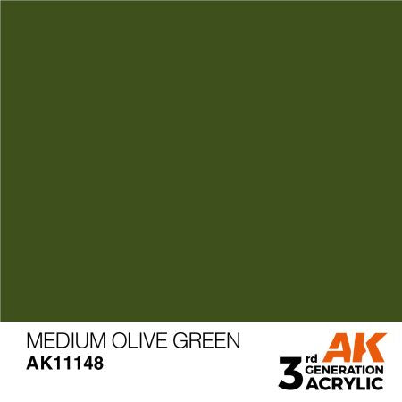 AK-Interactive AK11148 Medium Olive Green
