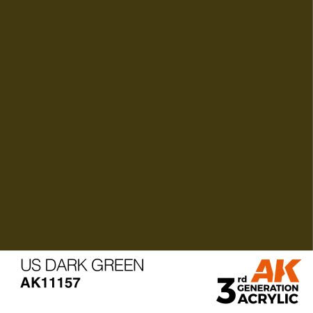 AK-Interactive AK11157 US Dark Green