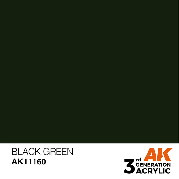 AK-Interactive AK11160 Black Green