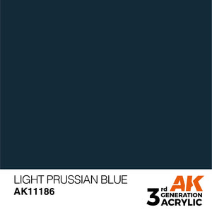 AK-Interactive AK11186 Light Prussian Blue