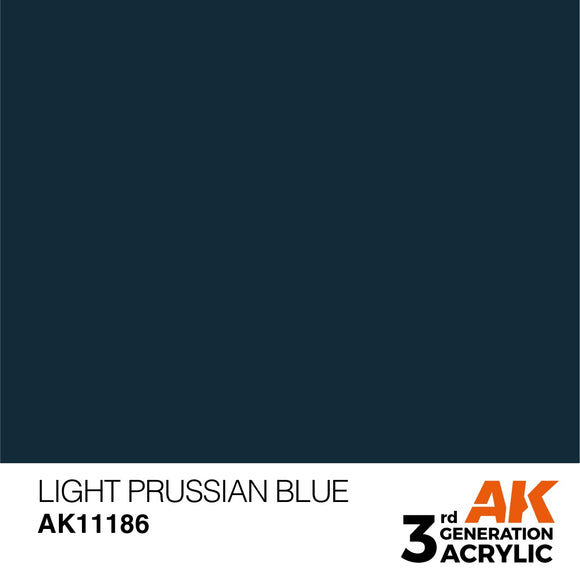 AK-Interactive AK11186 Light Prussian Blue