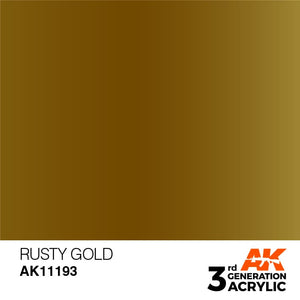 AK-Interactive AK11193 Rusty Gold