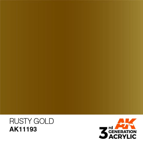 AK-Interactive AK11193 Rusty Gold