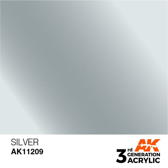 AK-Interactive AK11209 Silver