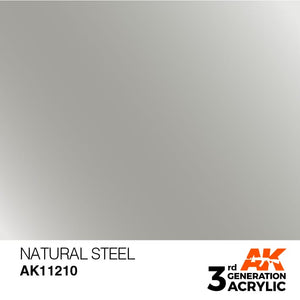 AK-Interactive AK11210 Natural Steel