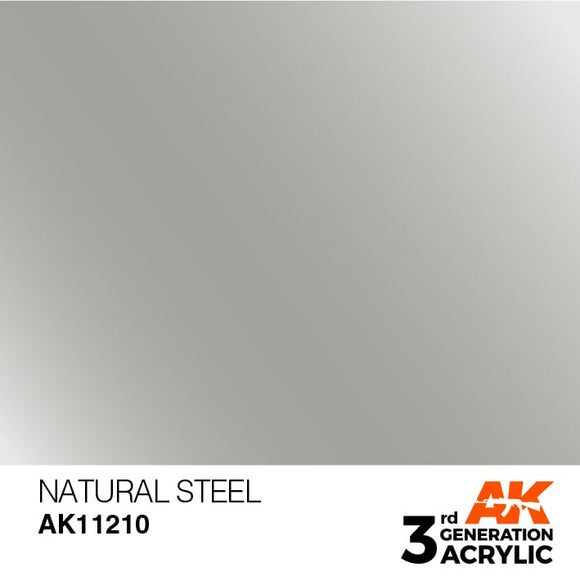 AK-Interactive AK11210 Natural Steel