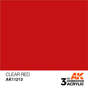 AK-Interactive AK11213 Clear Red