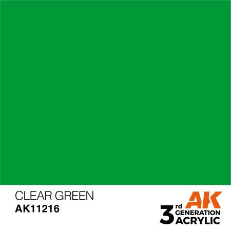 AK-Interactive AK11216 Clear Green