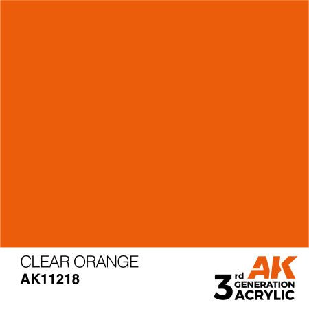 AK-Interactive AK11218 Clear Orange