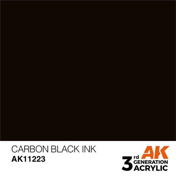 AK-Interactive AK11223 Carbon Black INK