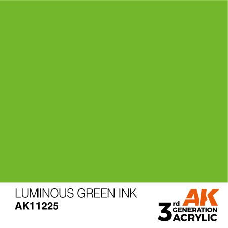 AK-Interactive AK11225 Luminous Green INK