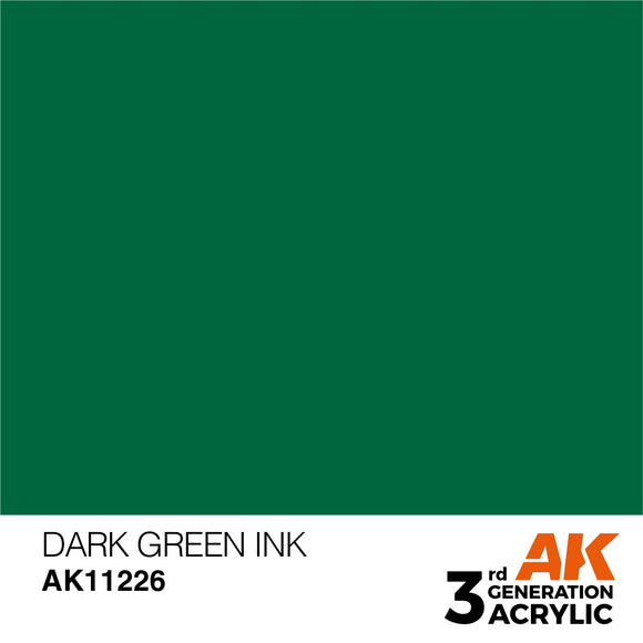 AK-Interactive AK11226 Dark Green INK