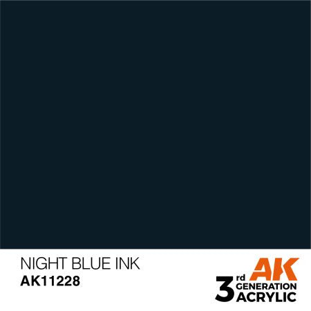 AK-Interactive AK11228 Night Blue INK