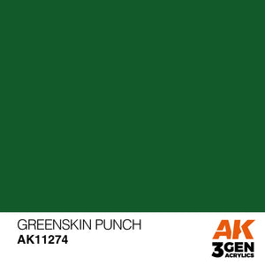 AK-Interactive AK11274 Color Punch – Greenskin Punch 17ml