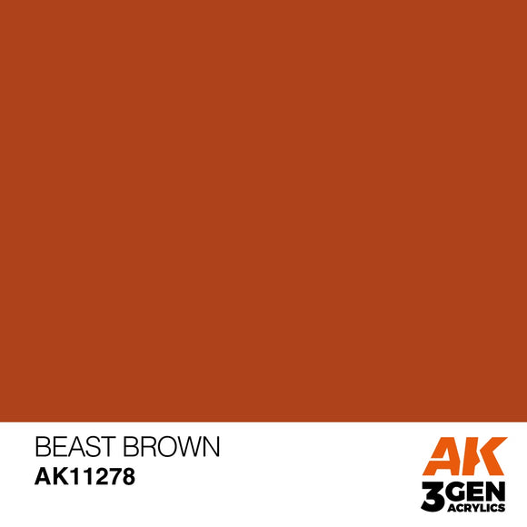 AK-Interactive AK11278 Color Punch – Beast Brown 17ml