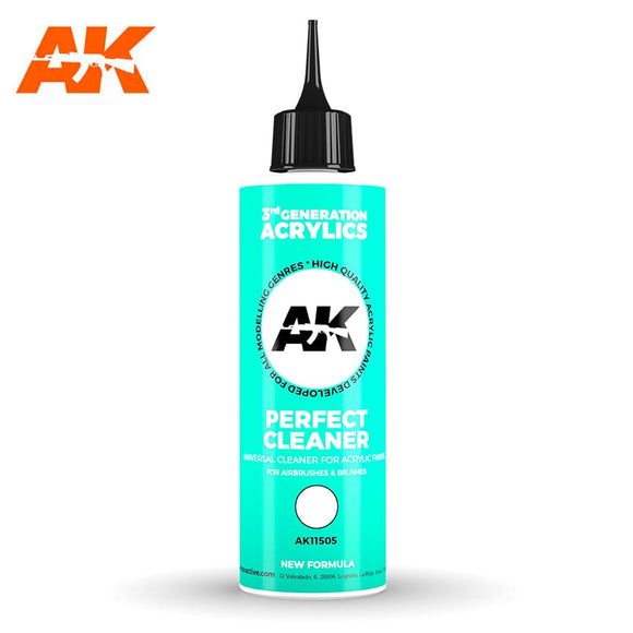 AK-Interactive AK11505 Perfect Cleaner 3Gen Acrylics 250ml