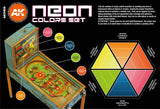 AK-Interactive AK11610 Neon Colors Set