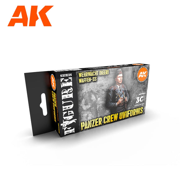 AK-Interactive AK11622 Panzer Crew Black Uniforms Colors