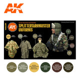 AK-Interactive AK11624 Splittermuster Uniform Colors Set