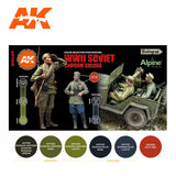 AK-Interactive AK11635 WW2 Soviet Uniform Colors