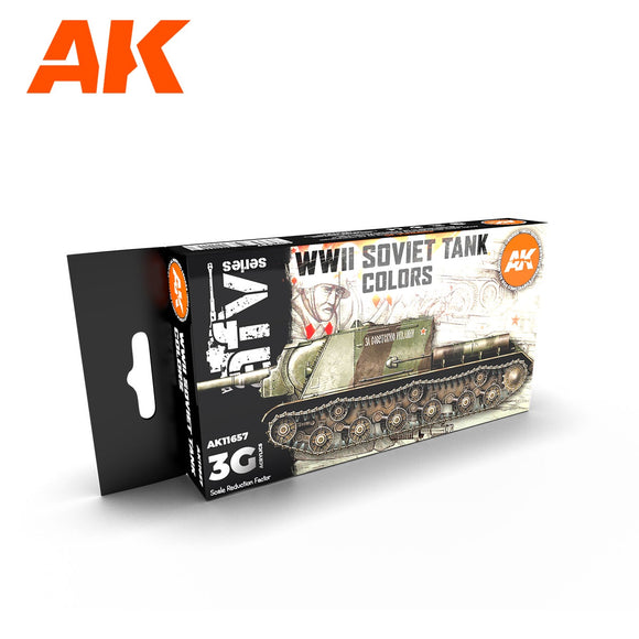AK-Interactive AK11657 Soviet Tank Colors Set