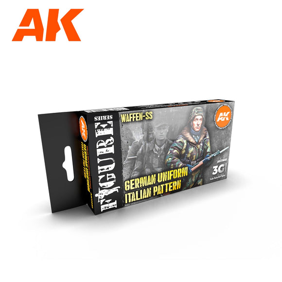 AK-Interactive AK11681 Waffen SS German Uniform Italian Pattern Set