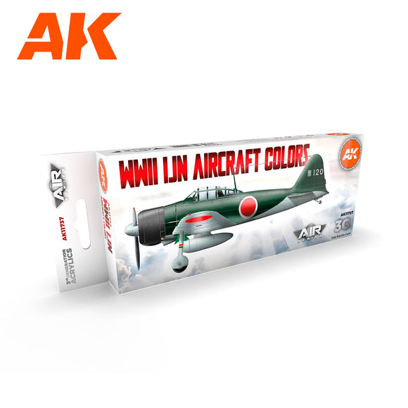 AK-Interactive AK11737 IJN Aircraft Colors Set