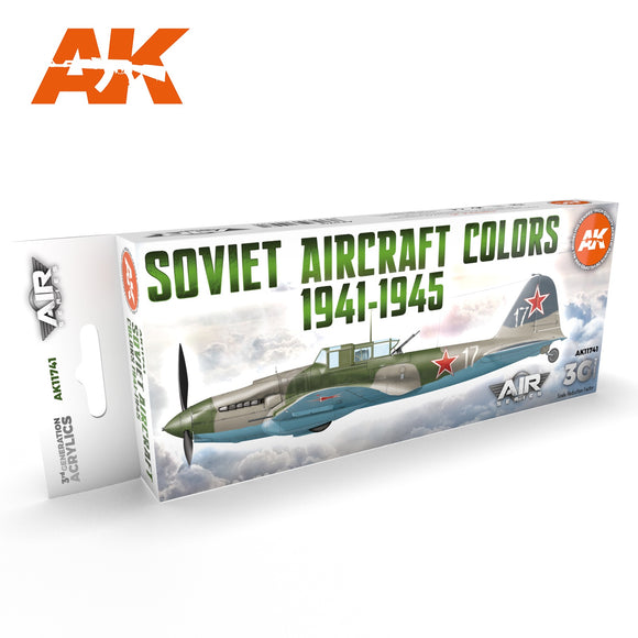 AK-Interactive AK11741 Soviet Aircraft Colors 1941-45