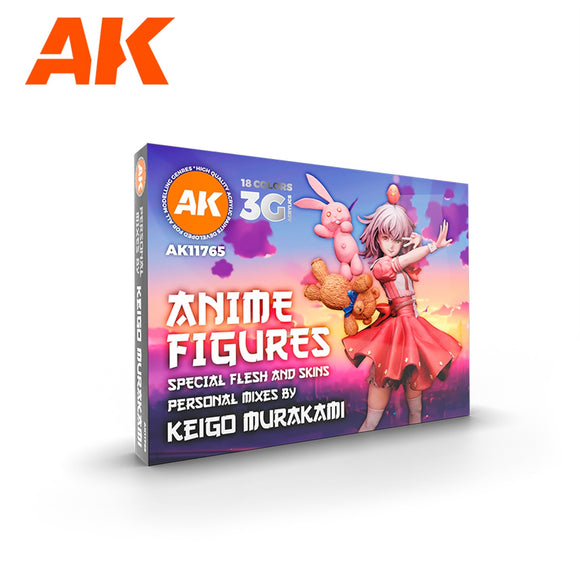 AK-Interactive AK11765 Keigo Murakimi Signature Color Set - Anime Figures