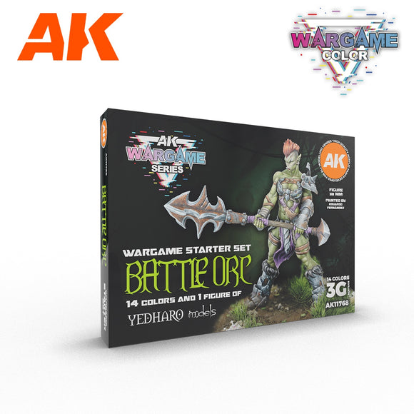 AK-Interactive AK11768 Wargame Starter Set - Battle Orcs