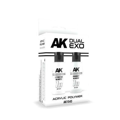 AK-Interactive AK1543 Dual Exo Xtreme White & Robot White