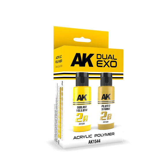 AK-Interactive AK1544 Dual Exo Solar Yellow & Pluto Stone
