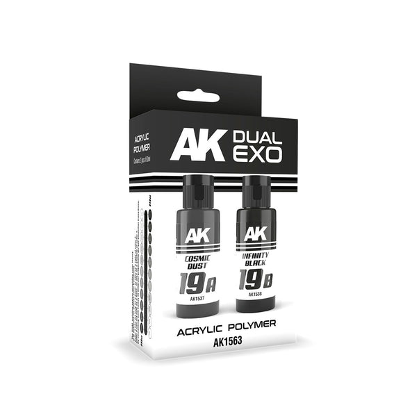 AK-Interactive AK1563 Dual Exo Cosmic Dust & Infinity Black