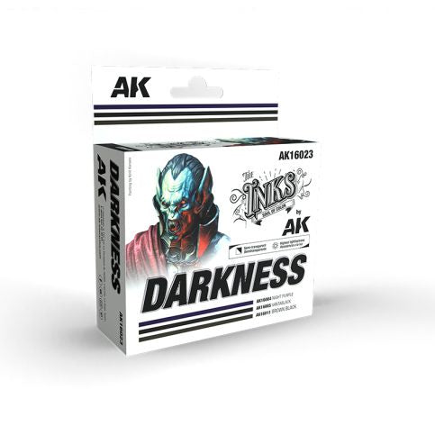 AK-Interactive AK16023 Inks – Darkness
