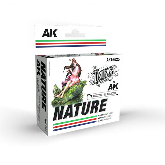 AK-Interactive AK16025 Inks – Nature