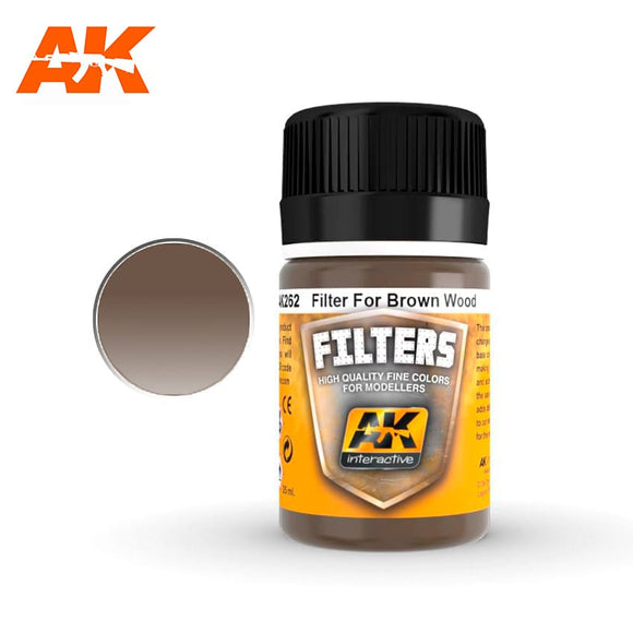 AK-Interactive AK262 Brown Wood Filter