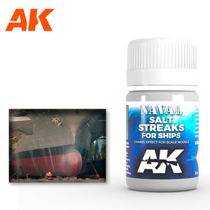 AK-Interactive AK306 Salt Streaks for Ships