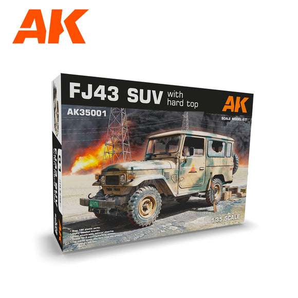AK-Interactive AK35001 Toyota FJ43 SUV with Hardtop