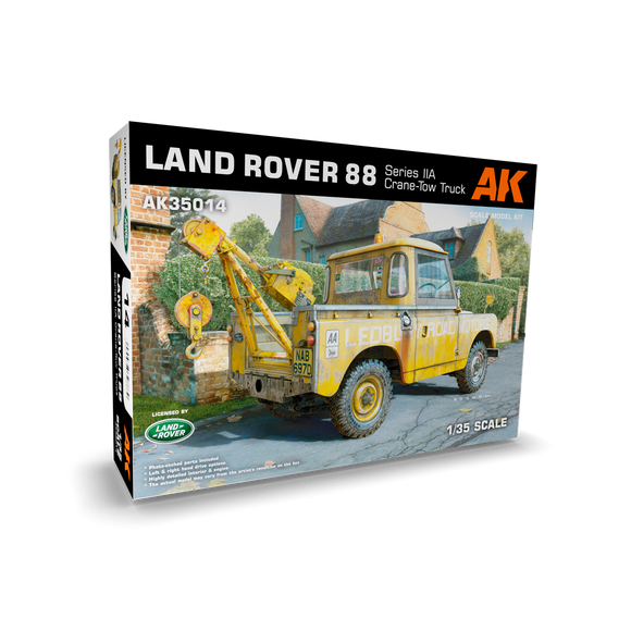 AK-Interactive AK35014 Land Rover 88 Series IIA Crane/Tow Truck - 1/35
