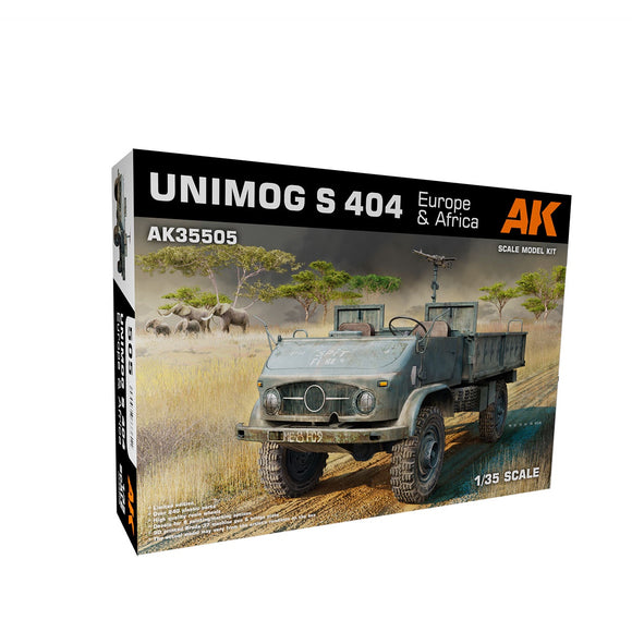 AK-Interactive AK35505 Unimog S 404 Europe & Africa - 1/35