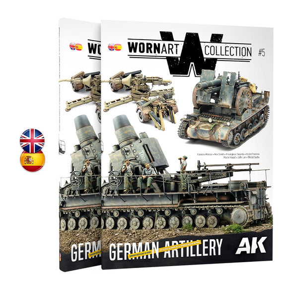 AK-Interactive AK4907 Worn Art Collection 5 German Artillery