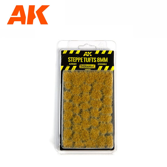 AK-Interactive AK8125 Steppe Tufts 8mm