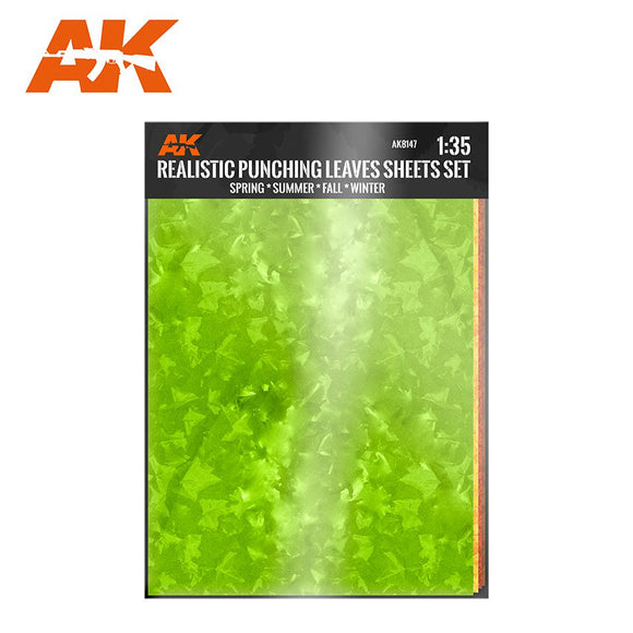 AK-Interactive AK8147 Punching Leaves Sheet Set